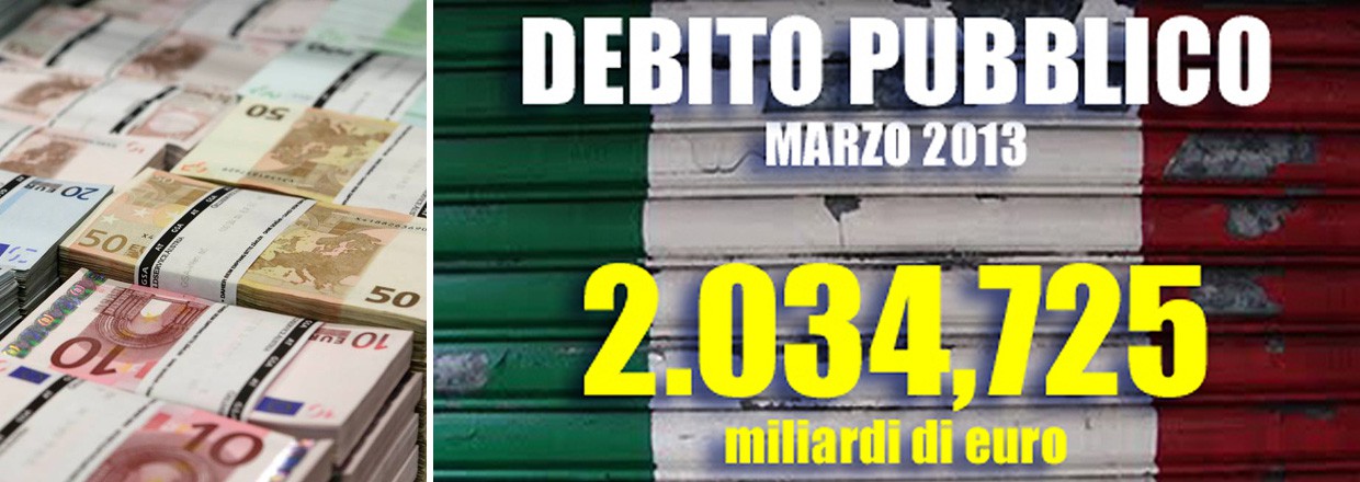 Attraverso l'azzeramento del debito pubblico.